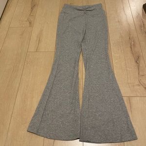 Grey Flare Pants